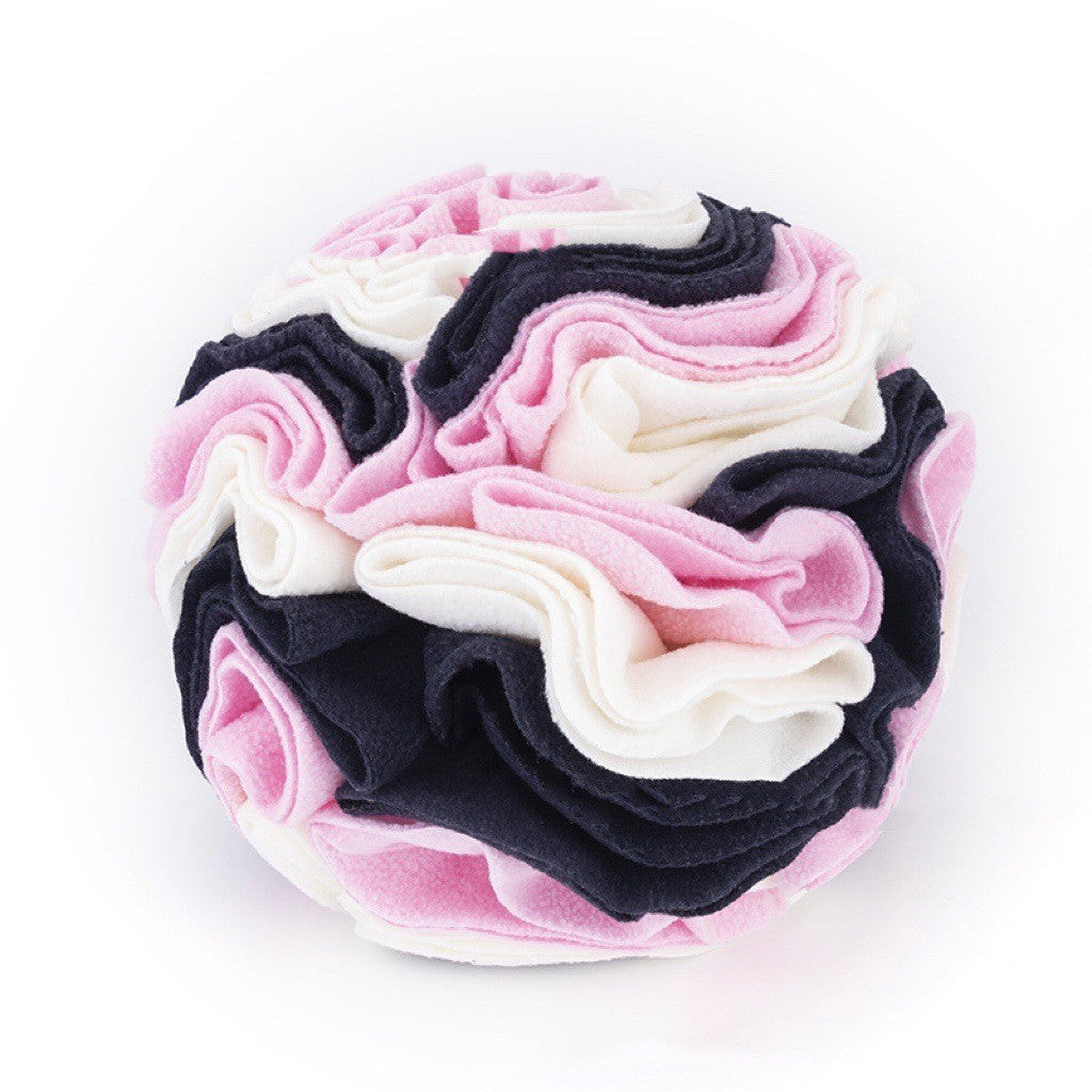 Interactive Snuffle Ball With Slow Feeding