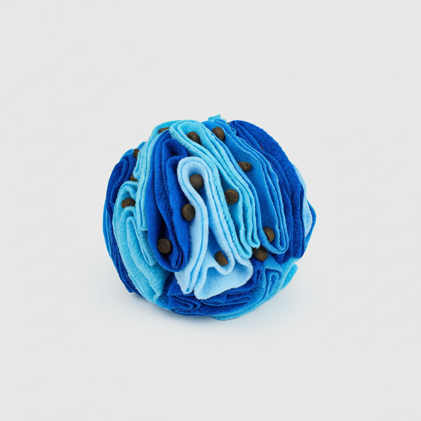 Interactive Snuffle Ball With Slow Feeding