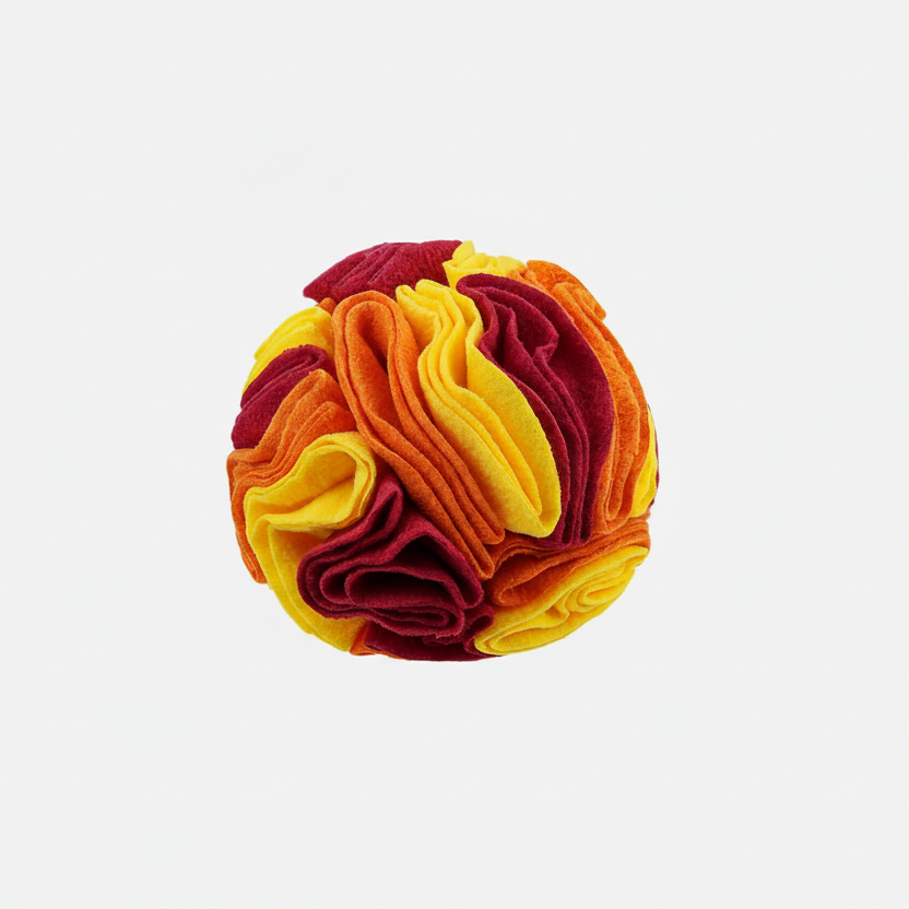 Interactive Snuffle Ball With Slow Feeding