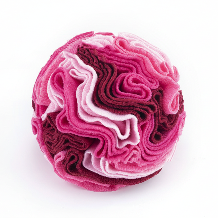 Interactive Snuffle Ball With Slow Feeding