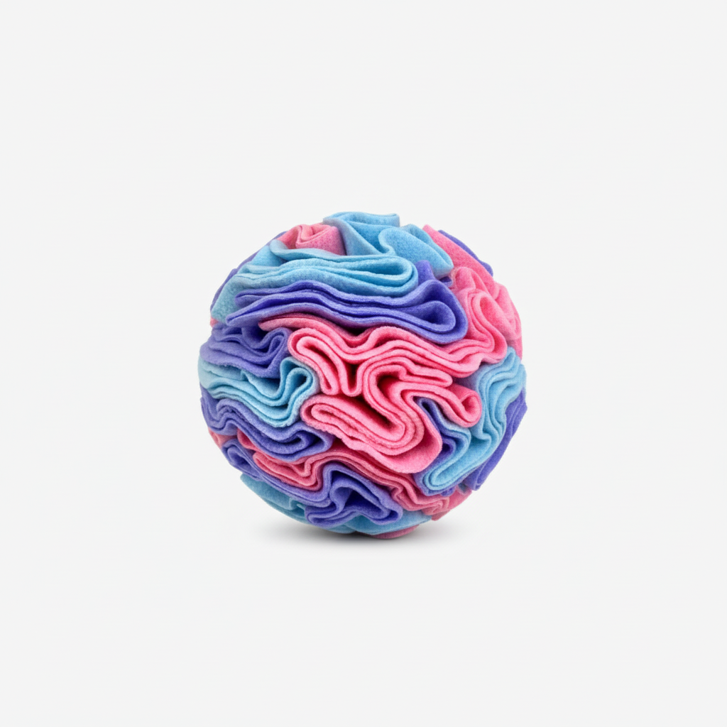 Interactive Snuffle Ball With Slow Feeding