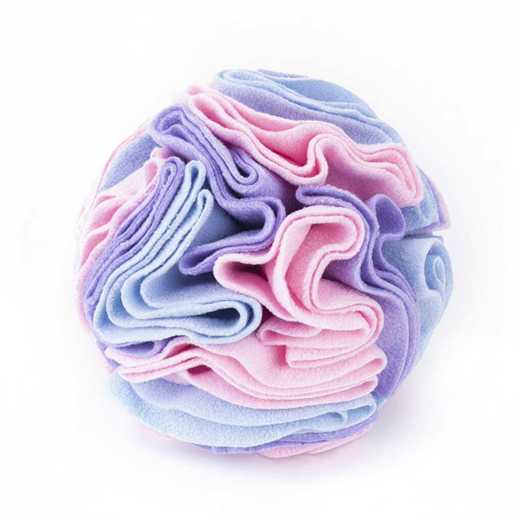 Interactive Snuffle Ball With Slow Feeding