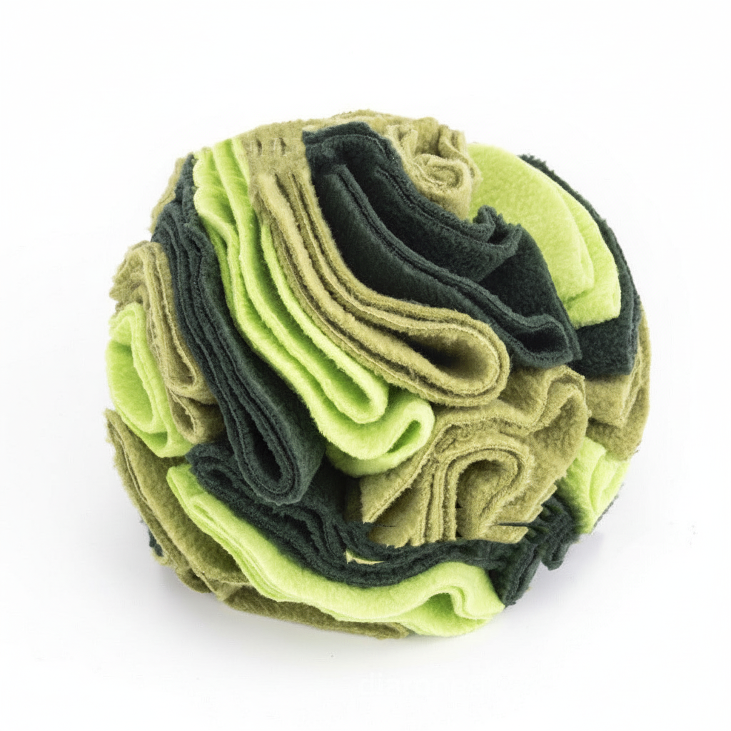 Interactive Snuffle Ball With Slow Feeding