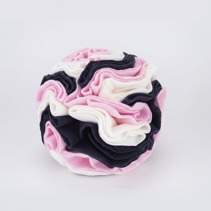 Interactive Snuffle Ball With Slow Feeding
