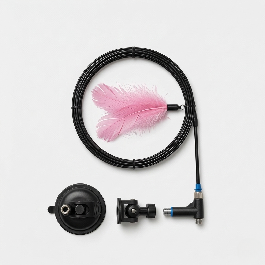 Interactive Teaser Wand With Feather Lure