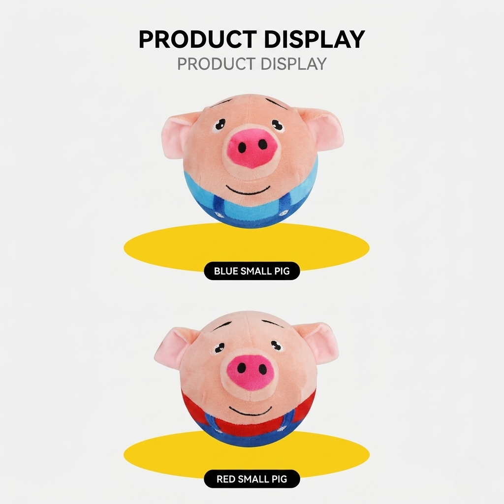 Interactive Toy Ball Pig
