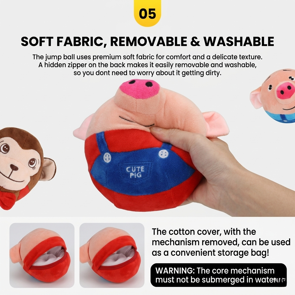 Interactive Toy Ball Pig