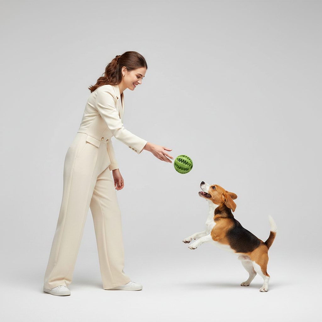 Interactive Treat Dispensing Ball