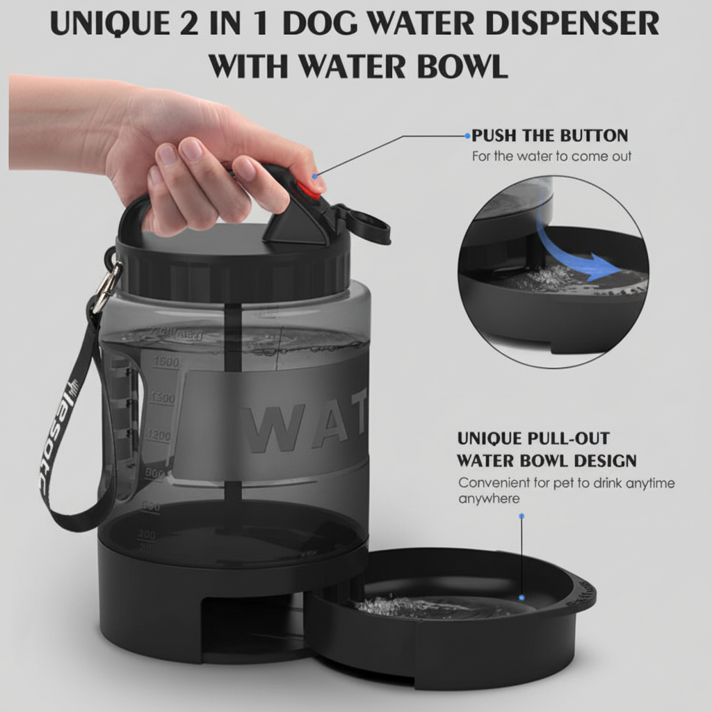 Leak-Proof Travel Water Bottle