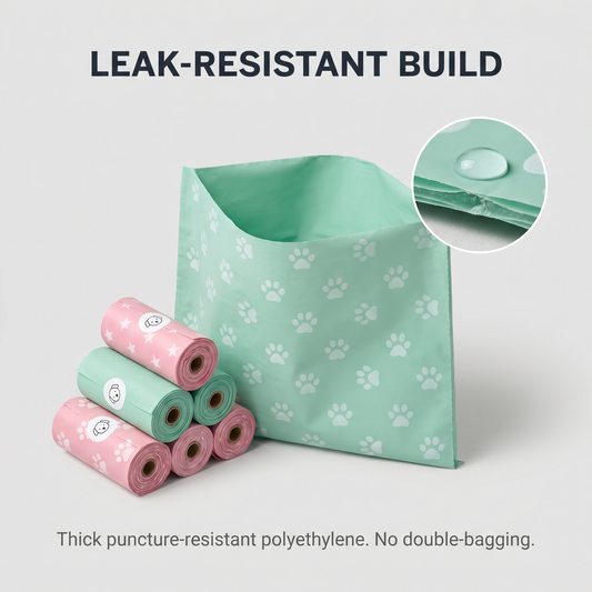 Leak-Resistant Waste Bag Kit