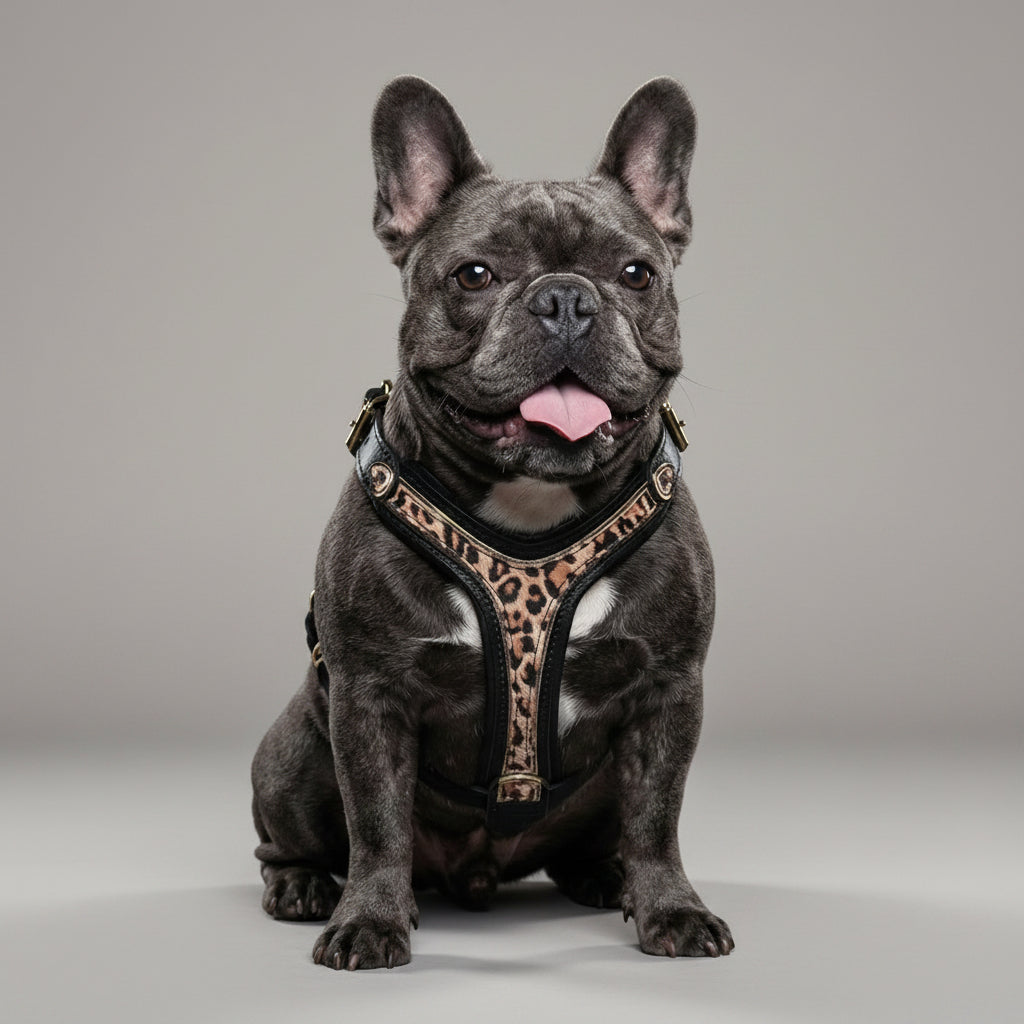 Leopard Leather Harness