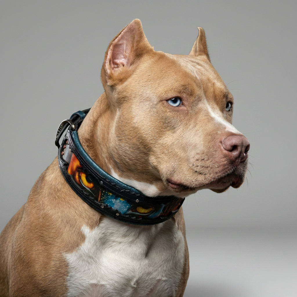 Luminous Leather Collar