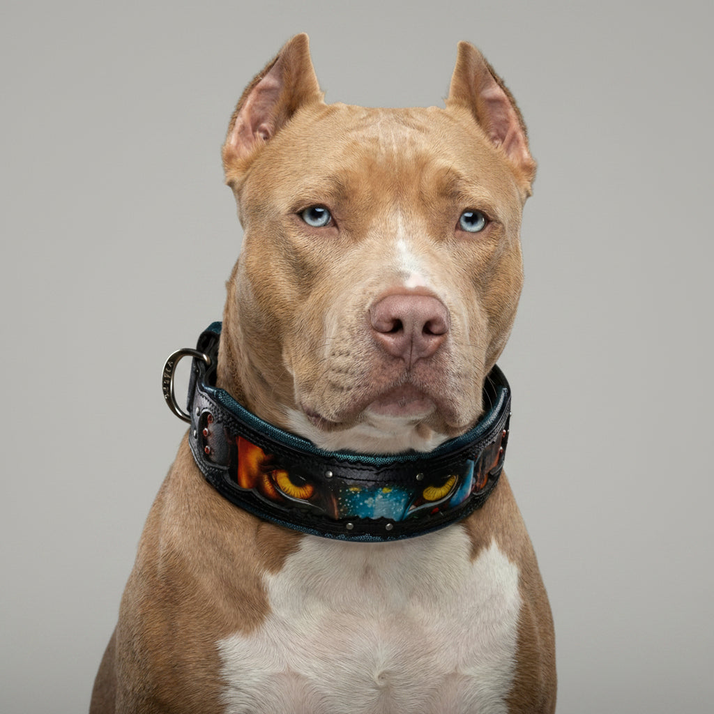 Luminous Leather Collar