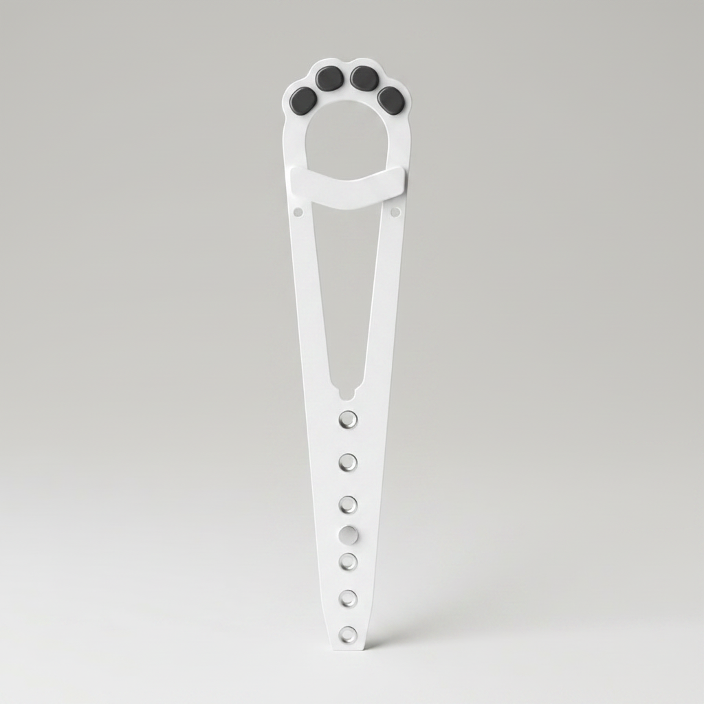 Minimalist No-Punch Pet Door Latch