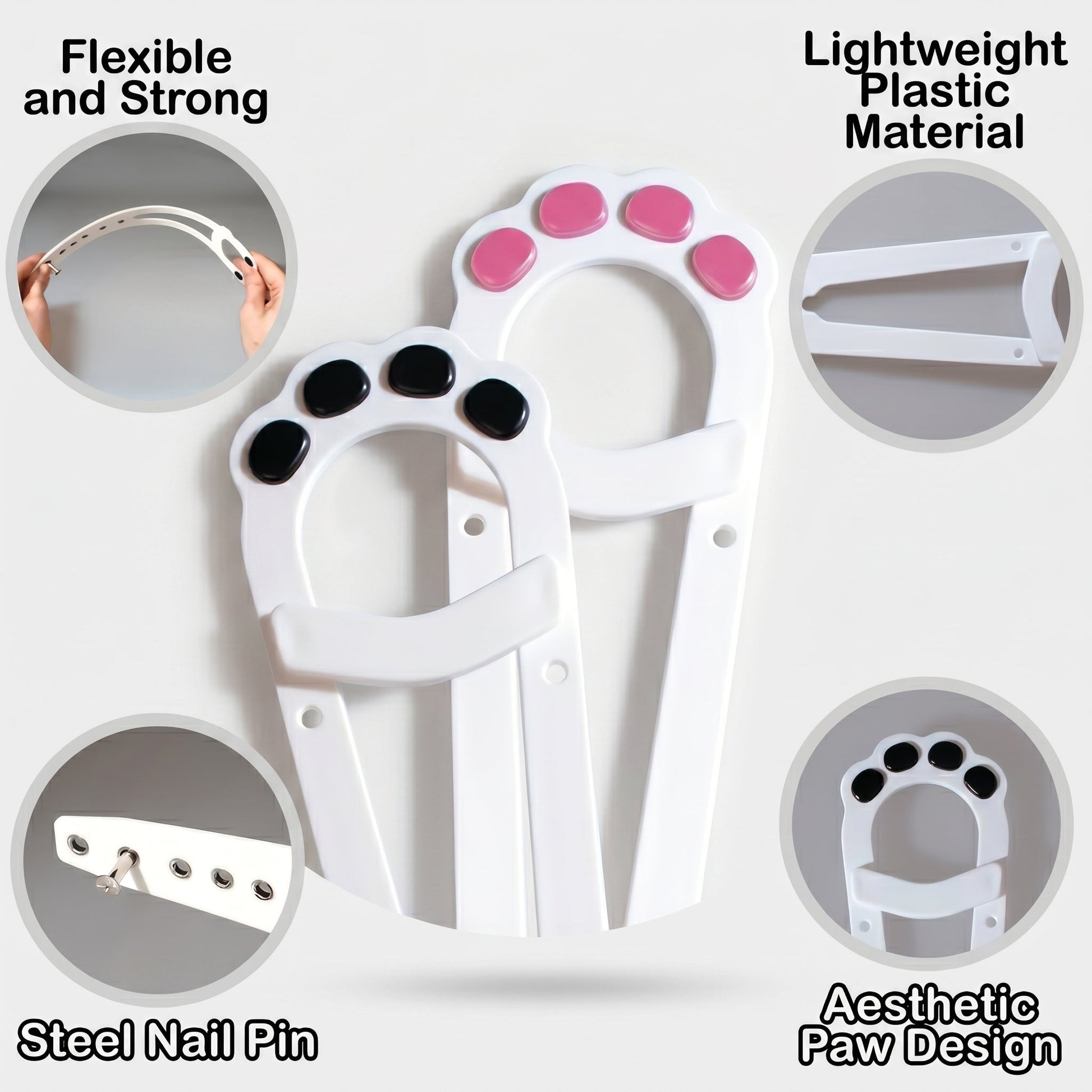 Minimalist No-Punch Pet Door Latch