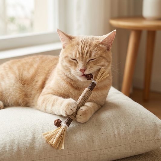 Natural Chew Stick With Silver Vine Core