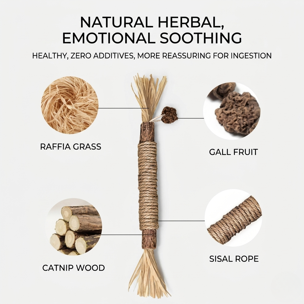 Natural Chew Stick With Silver Vine Core