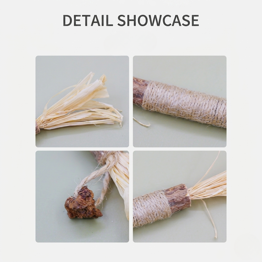 Natural Chew Stick With Silver Vine Core
