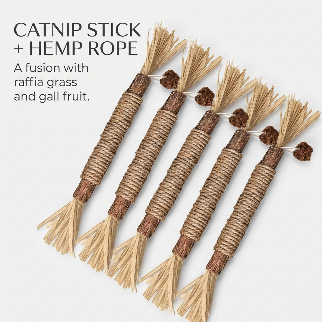 Natural Chew Stick With Silver Vine Core