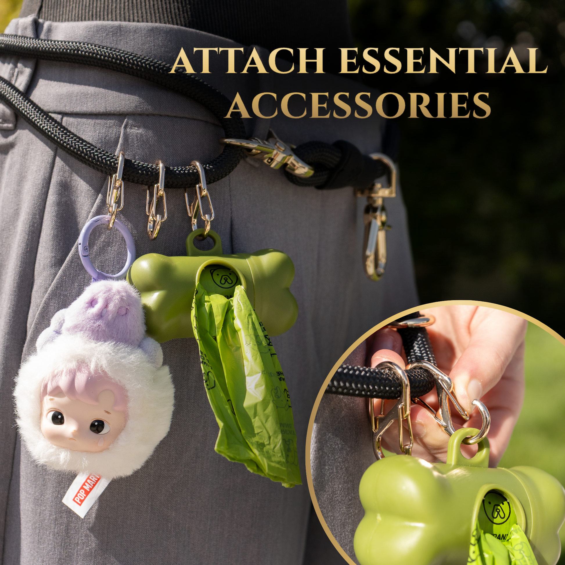 No-Pull Leash With Wrap Design