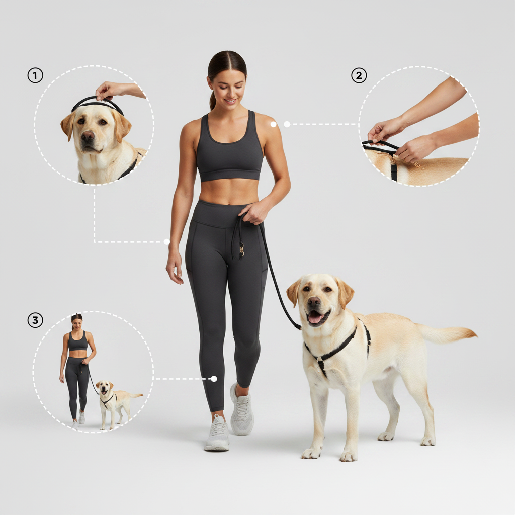 No-Pull Leash With Wrap Design