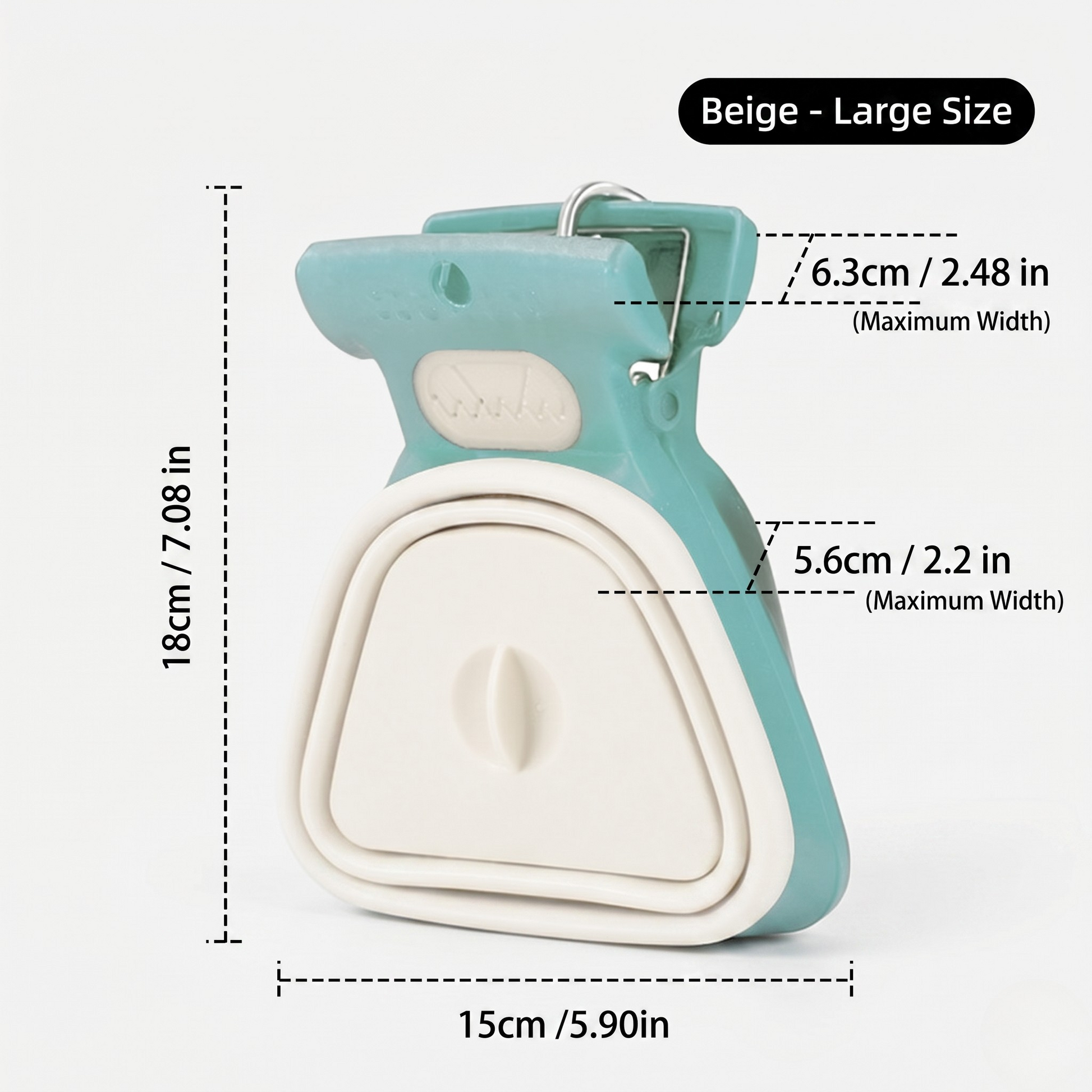 One-Hand Foldable Scooper