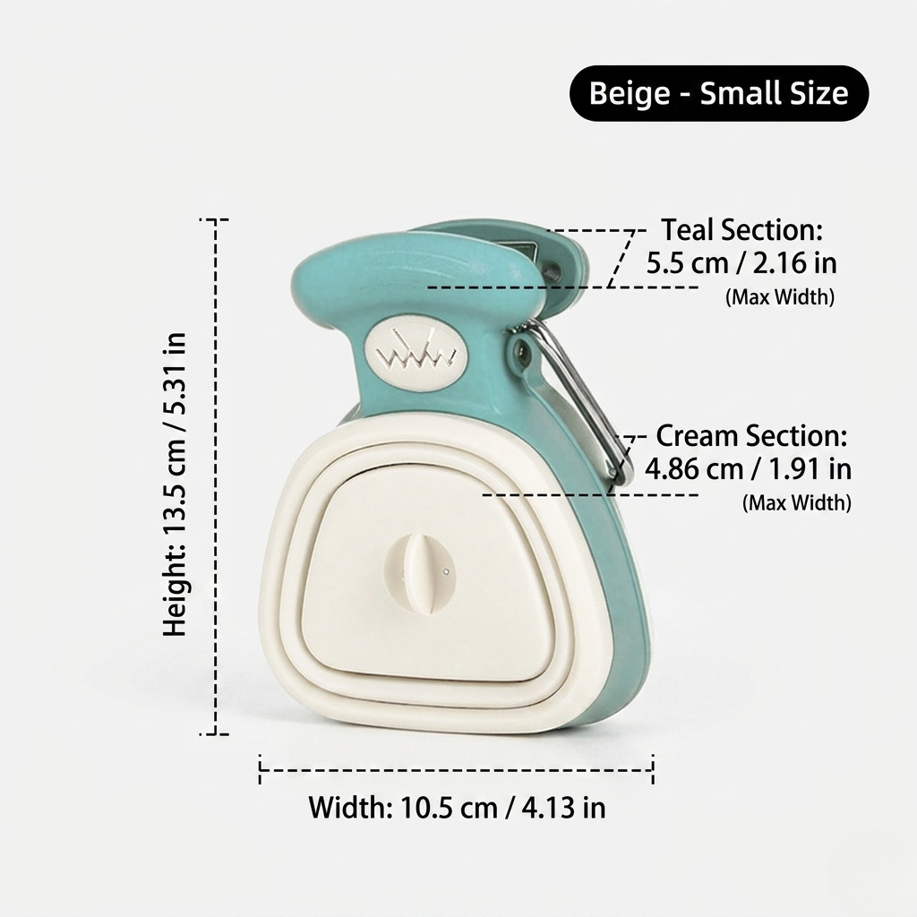 One-Hand Foldable Scooper