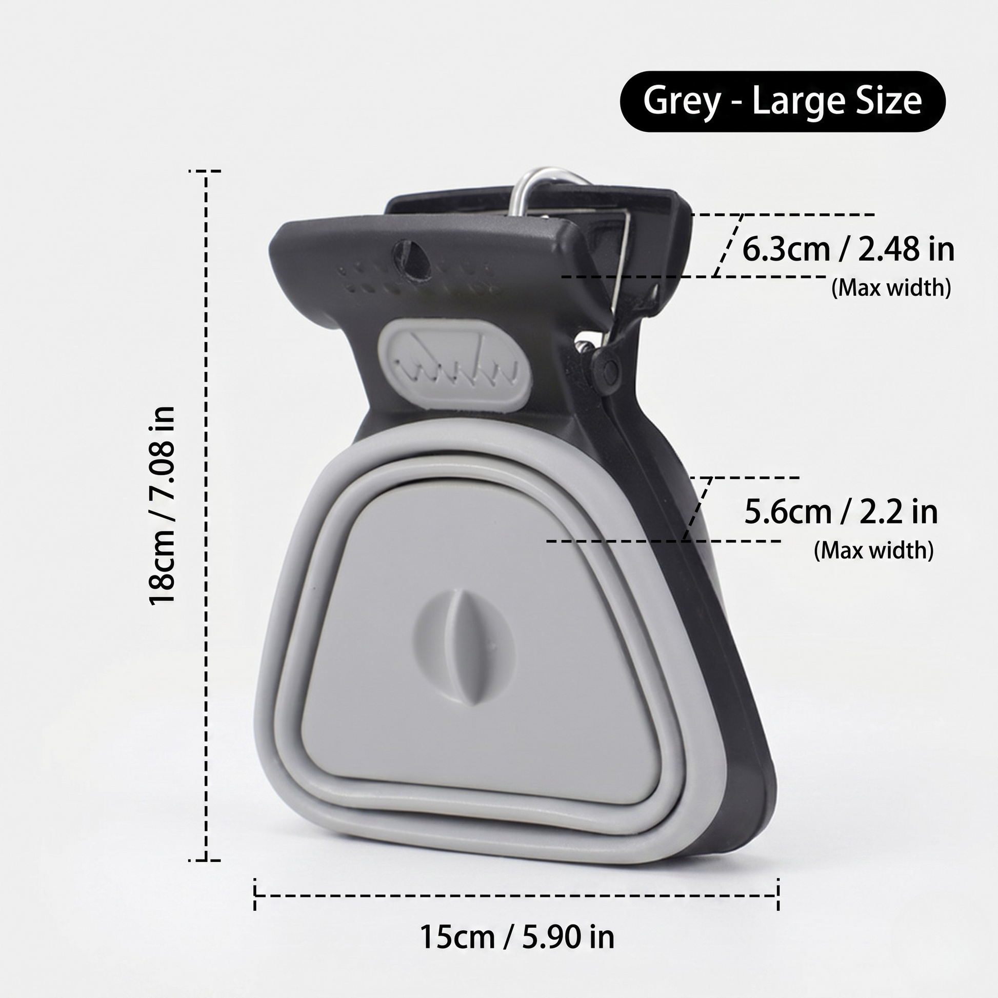 One-Hand Foldable Scooper