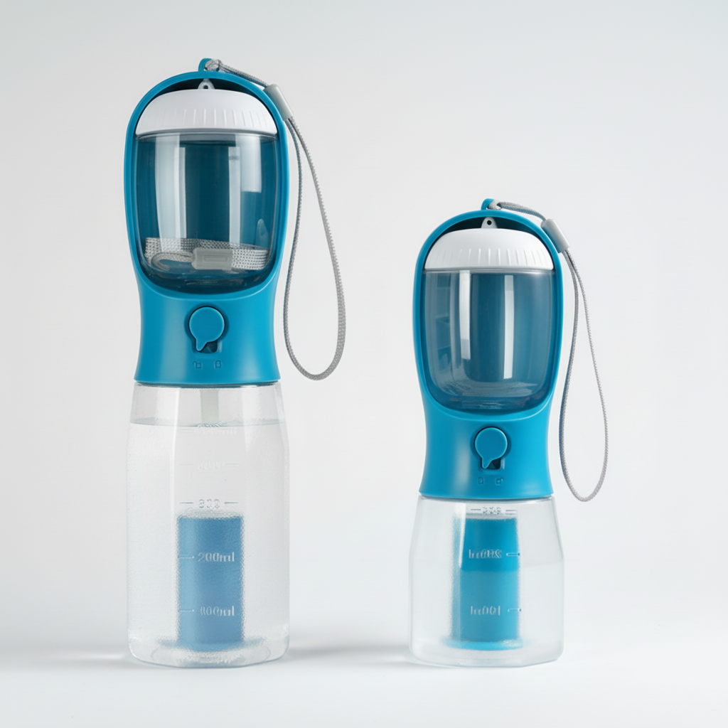 Outdoor Pet Bottle With Temperature Indicator