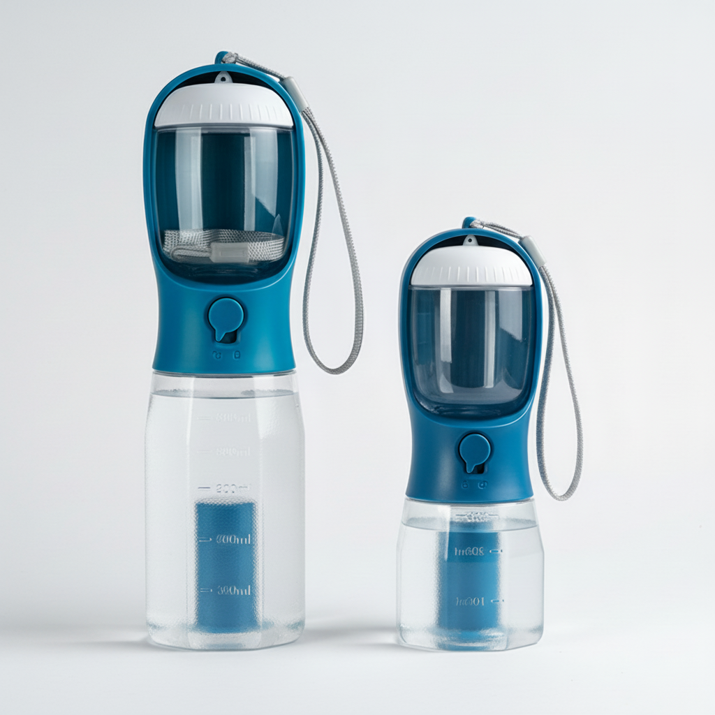 Outdoor Pet Bottle With Temperature Indicator
