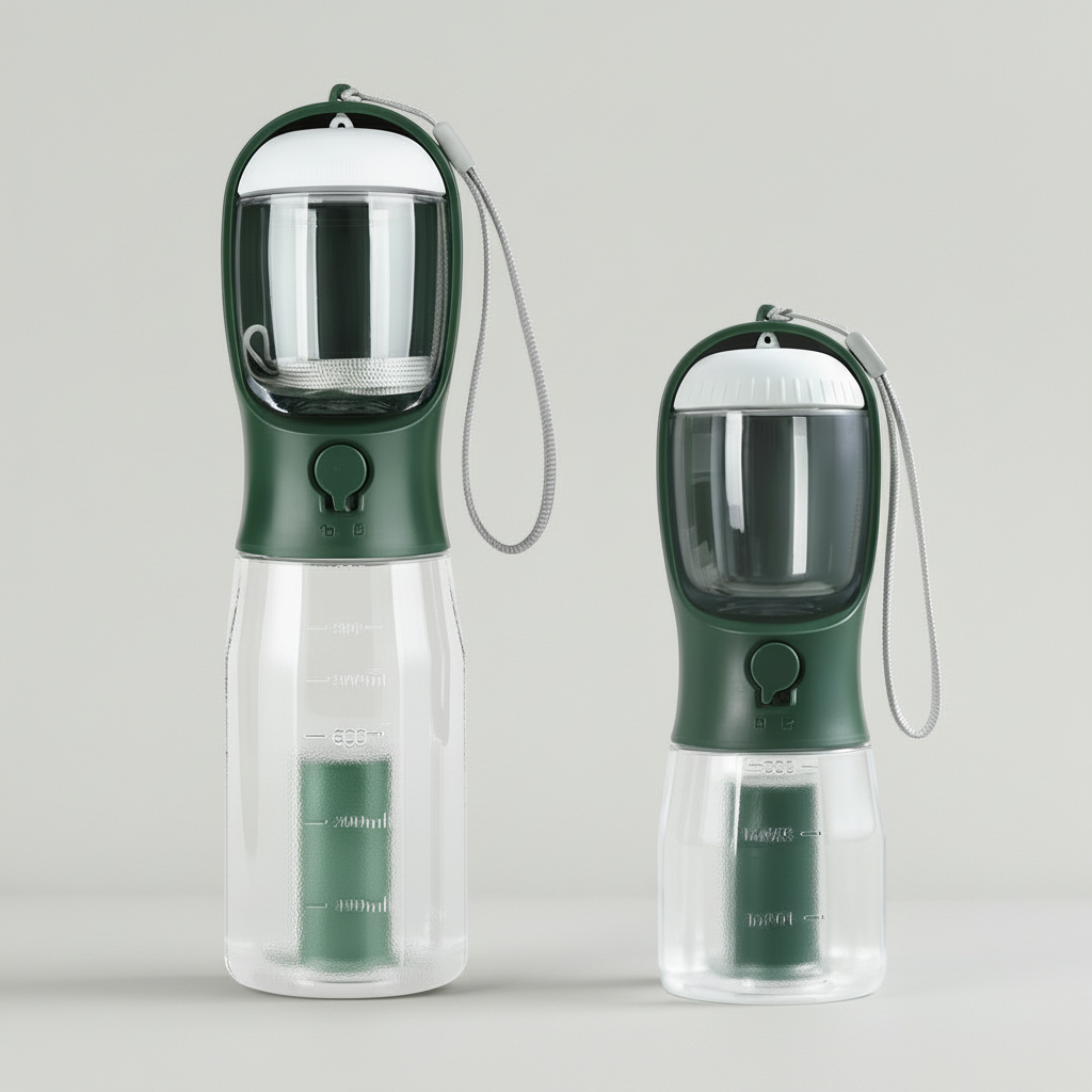 Outdoor Pet Bottle With Temperature Indicator