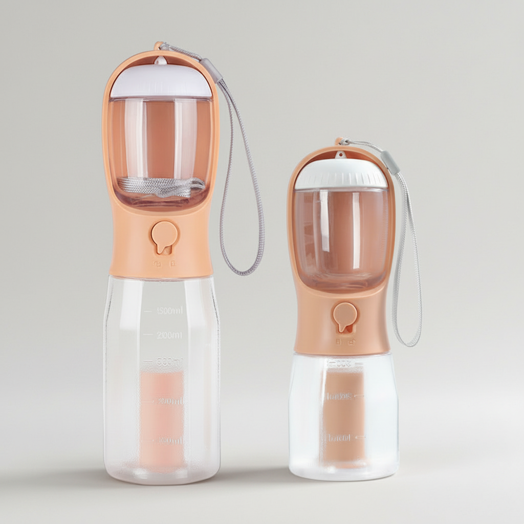 Outdoor Pet Bottle With Temperature Indicator