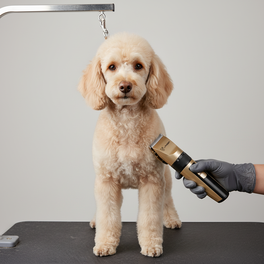 Pet Clipper With Titanium Blade