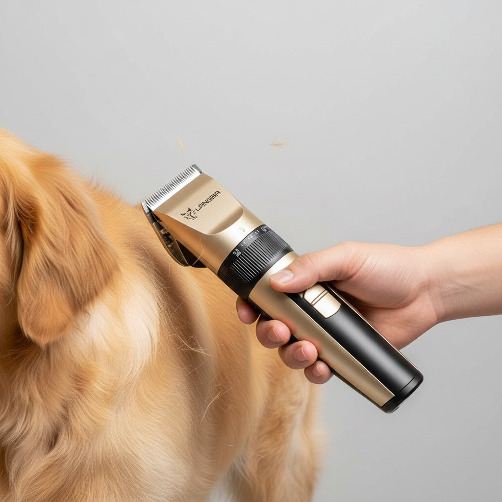 Pet Clipper With Titanium Blade