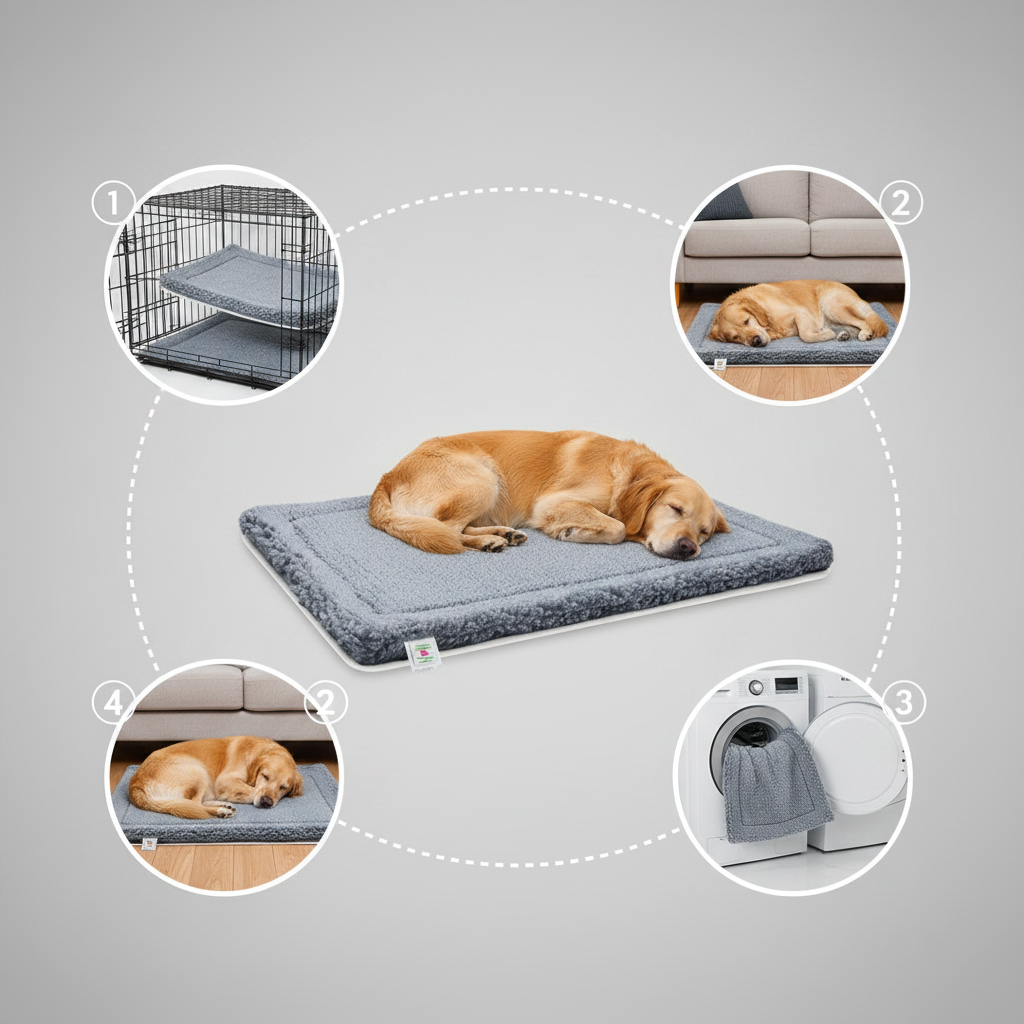 Plush Orthopedic Mat Bed
