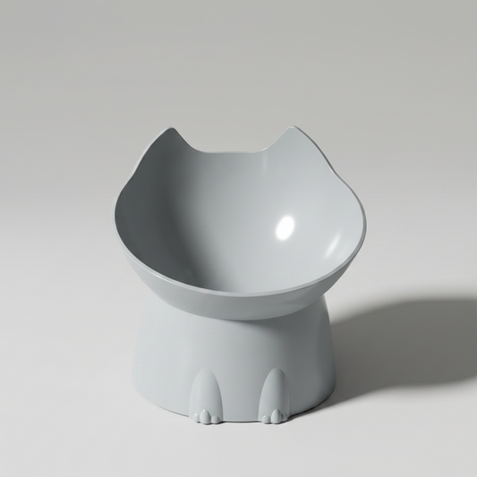 Raised Tilted Pet Bowl