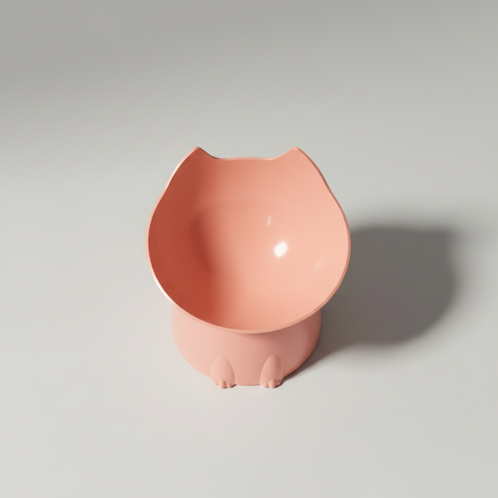 Raised Tilted Pet Bowl