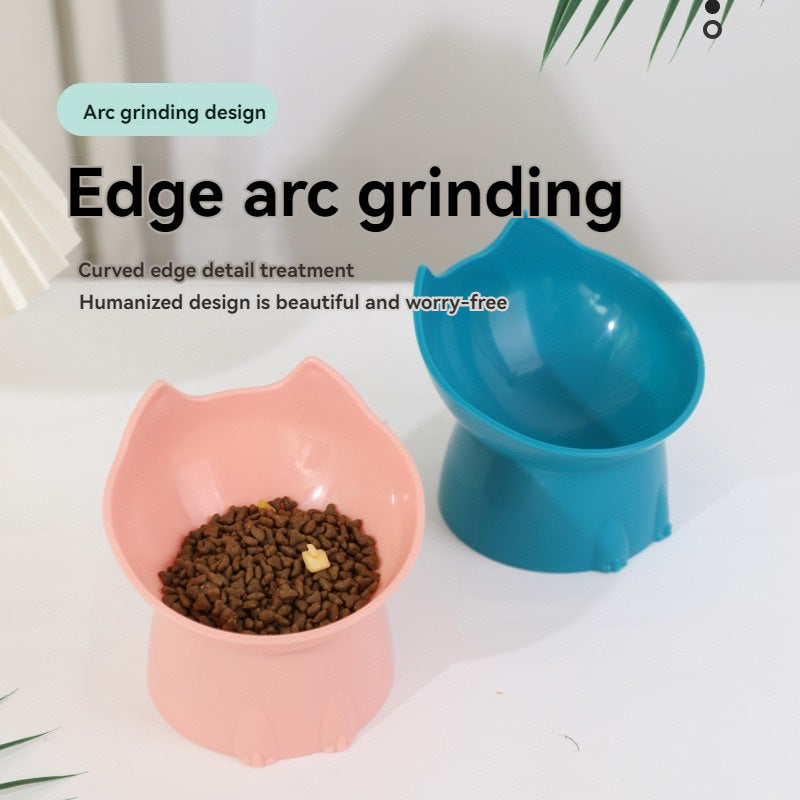 Raised Tilted Pet Bowl