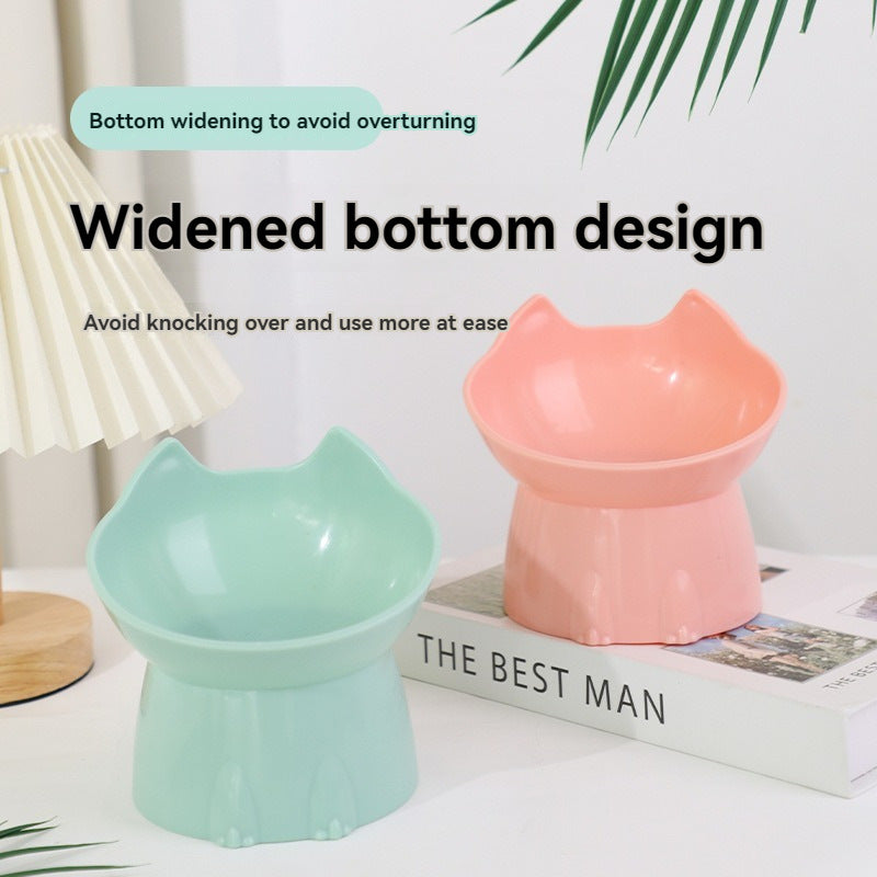 Raised Tilted Pet Bowl