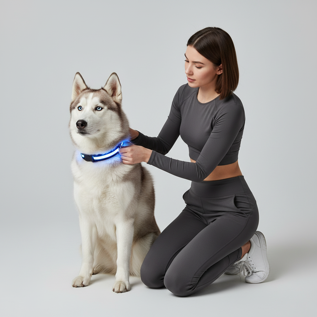 Rechargeable LED Pet Collar