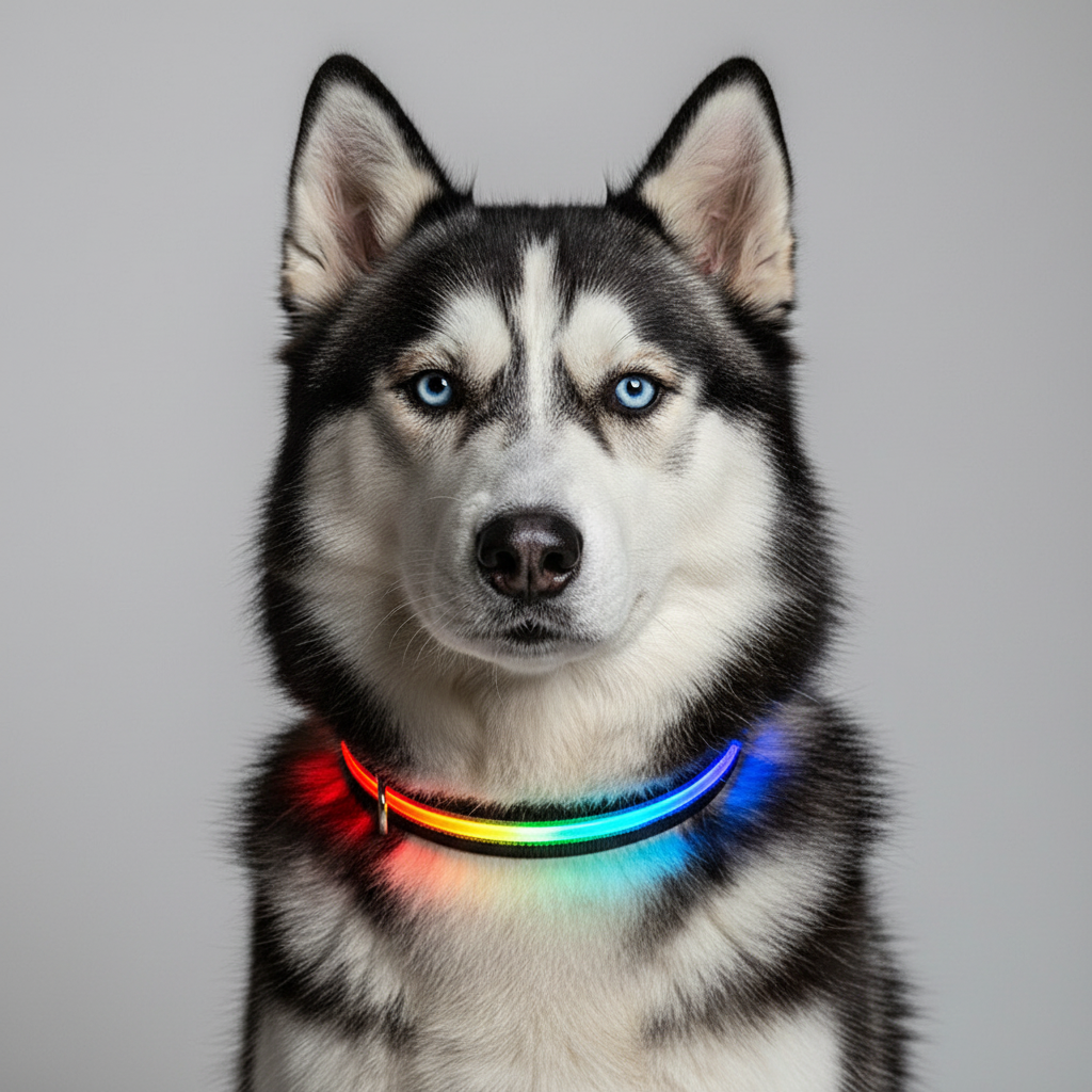Rechargeable LED Pet Collar