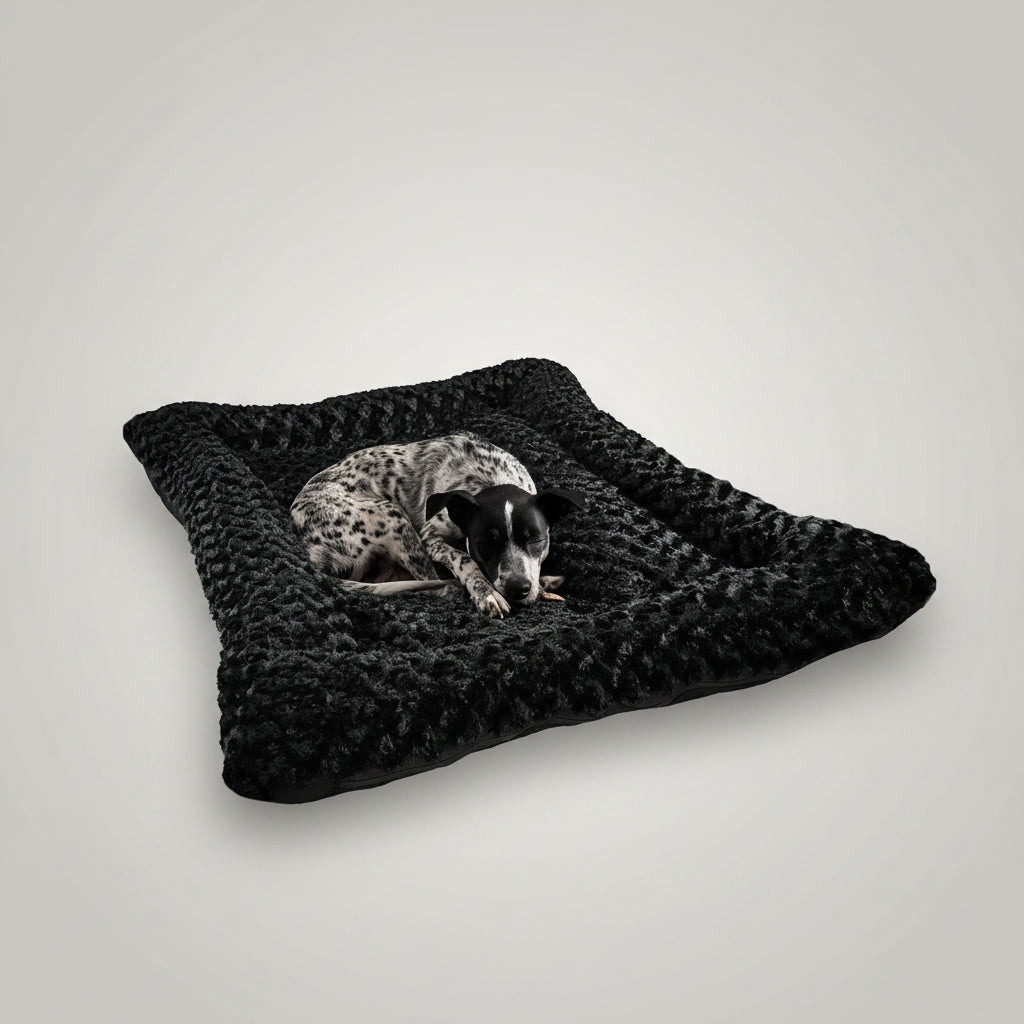 Rectangle Bolstered Dog Bed With Nest-Like Design