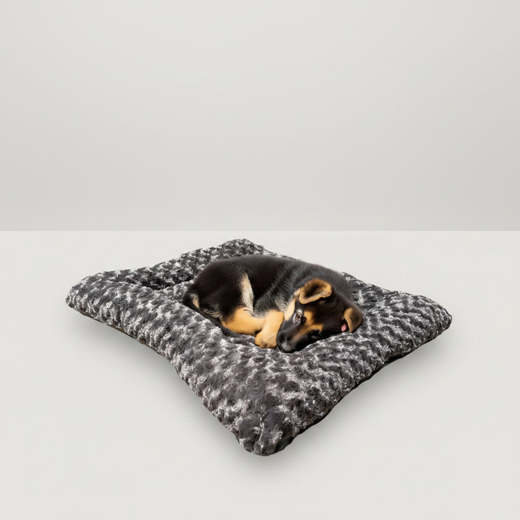 Rectangle Bolstered Dog Bed With Nest-Like Design