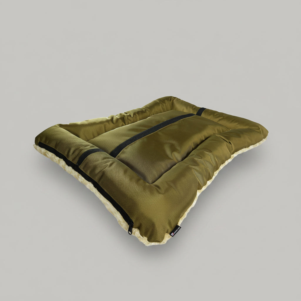 Rectangle Bolstered Dog Bed With Nest-Like Design