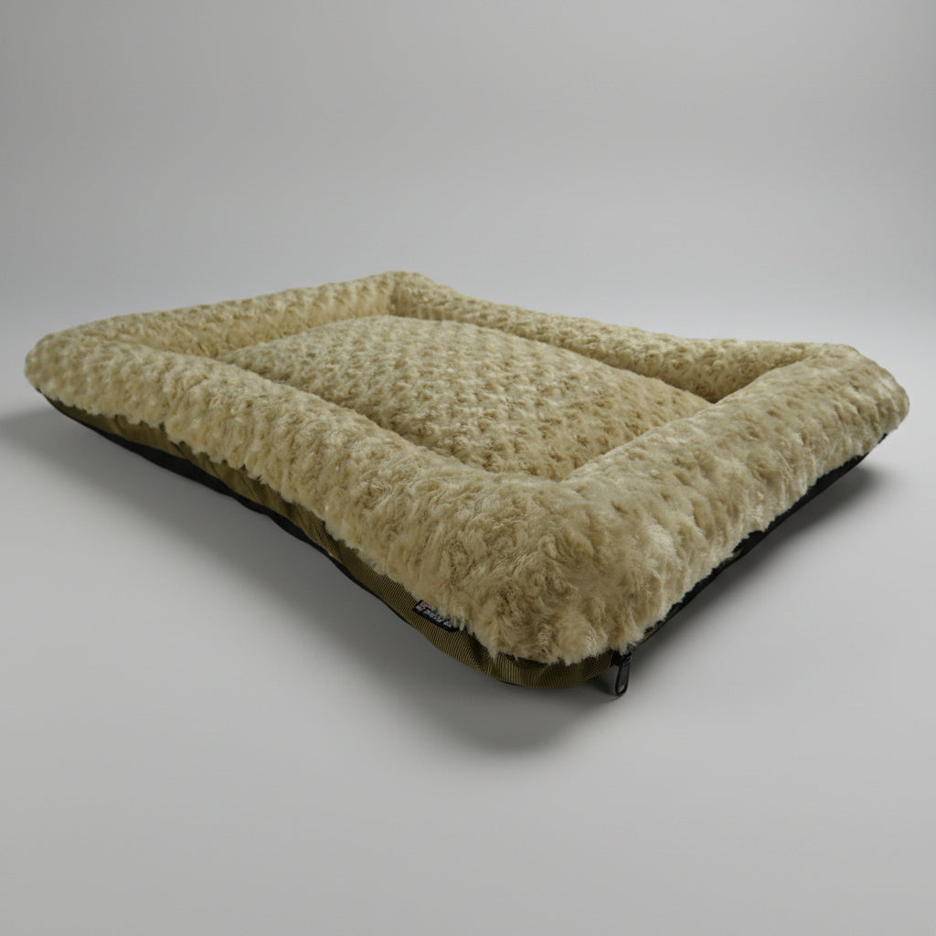 Rectangle Bolstered Dog Bed With Nest-Like Design