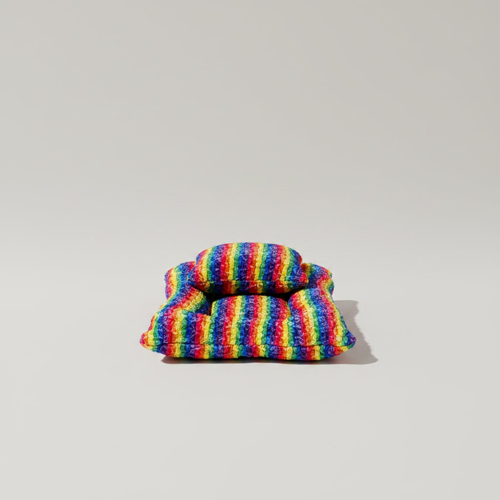 Rectangle Bolstered Dog Bed With Nest-Like Design