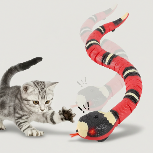 Robotic Snake Cat Toy Touch-Activated