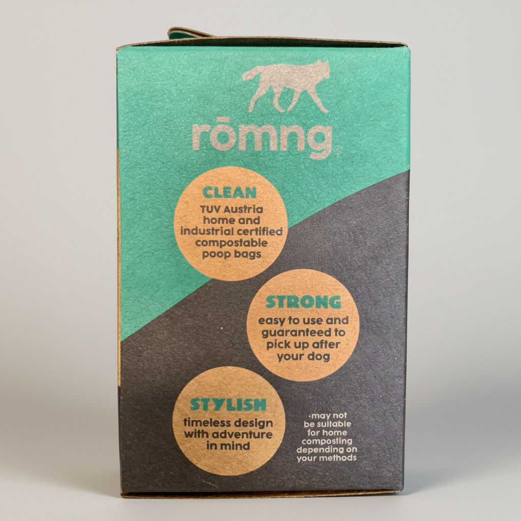 Sleek Dispenser With Compostable Bags