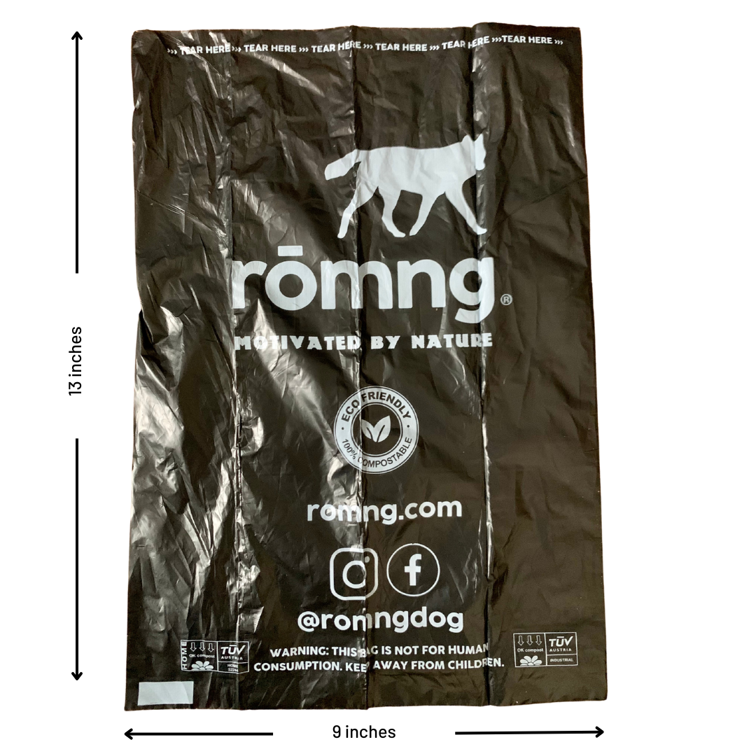 Sleek Dispenser With Compostable Bags