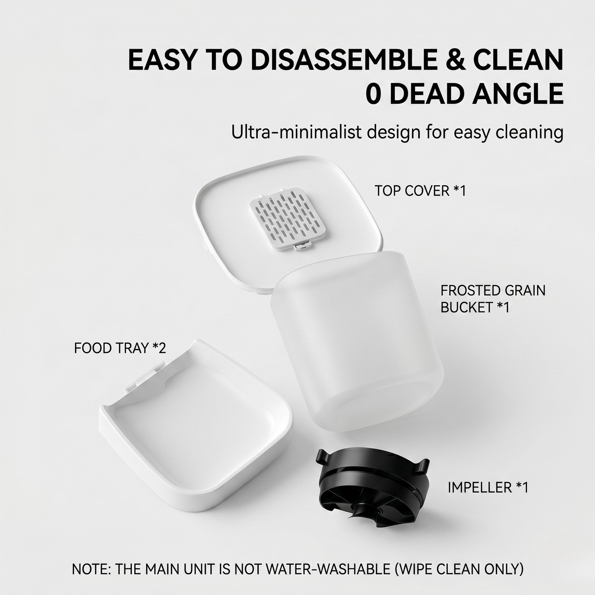 Smart Automatic Pet Feeder With Even Dispense
